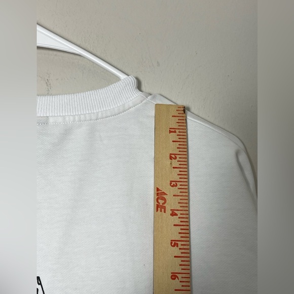 Black Off Shirt Men XL White Anime Graphic Dragon Ball Z Goku Manga Oversized‎ - Picture 3 of 9